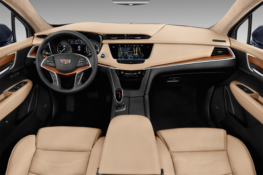 cadillac xt5 интерьер